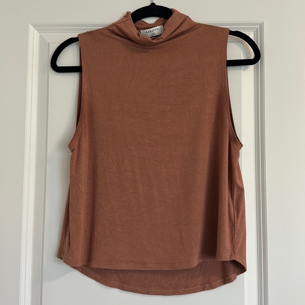 SOLD Mock Neck Tank Top